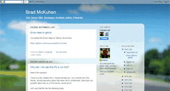 Desktop Screenshot of bradmckuhen.com