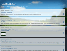 Tablet Screenshot of bradmckuhen.com